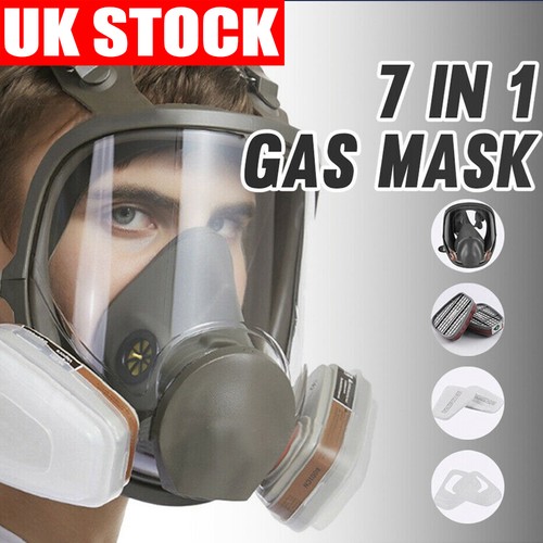 Full face respirator gas - face,