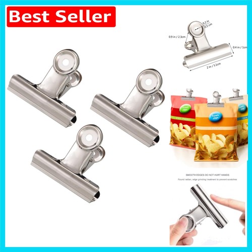 Stainless steel 50mm bulldog - stainless,
