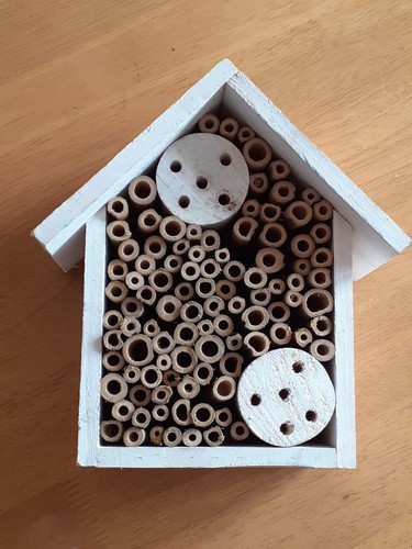 Bee insect hotel white - insect,