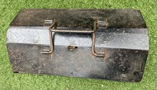 Vintage Metal Tool Box With