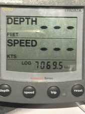 Raymarine ST60 TRIDATA REPEATER A22013 Speed Depth Temp Autohelm Raytheon