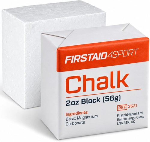 White chalk block - white, grip