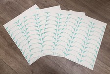 4 x Sheets of 30 Perforated