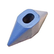 Roller Shutter Oval Bullet Lock Iron Housing  Weld On Type Quality ILS Brand