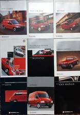 Vauxhall brochures booklets Arena Astra Combo Corsa Movano van Brava pickup