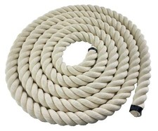 White Synthetic Cotton Rope
