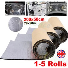 Car Sound Deadening Mat Heat Insulation Foam Self-Adhesive Fire-proof Soundproof