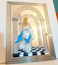 Art nouveau stained glass