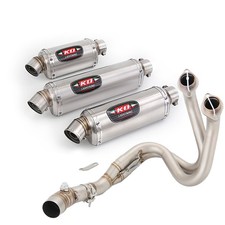 Slip For Kawasaki Ninja 650 Z650RS ER6F ER6N 2012-2016 Whole System Exhaust Pipe