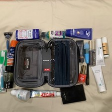 TUMI 100% Leather Split Travel