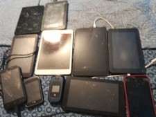 7 Old Tablets And 4 Old Phones