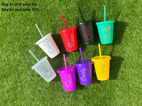 Personalised 16oz tumbler cup - personalised,