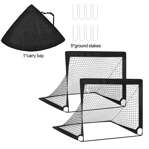 Set kids goal posts - of,
