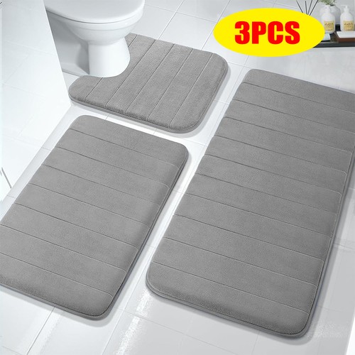 Memory foam bath mat pedestal - bath,