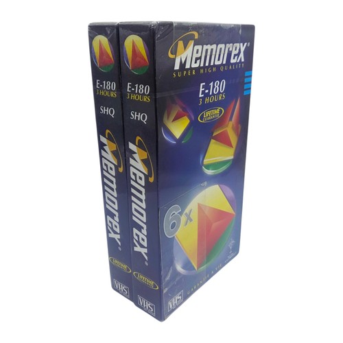 Memorex 180 blank - e-180, vhs