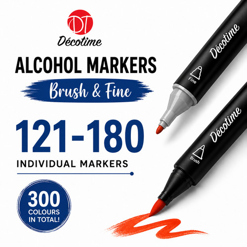Decotime alcohol markers - decotime,