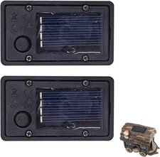 YSFSootie Solar Lights LED Small Square Lantern Lid Light Bulb Hanging Lanterns