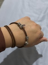 Pandora Bracelet With 3 Charms