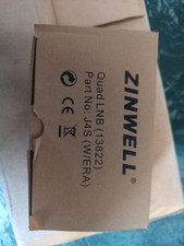Zinwell Quad LNB (13822) J4S (W/ERA) For Sky HD, Freesat