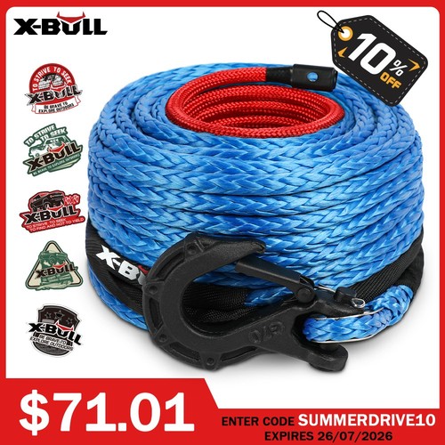 Bull winch rope synthetic - x-bull,