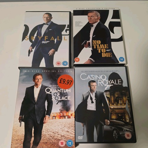 James bond daniel craig dvd - james,