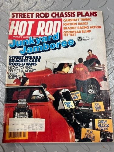 Hot rod magazine - hot, february