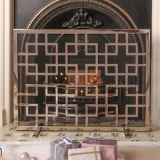 Silver Mosaic Fireguard
