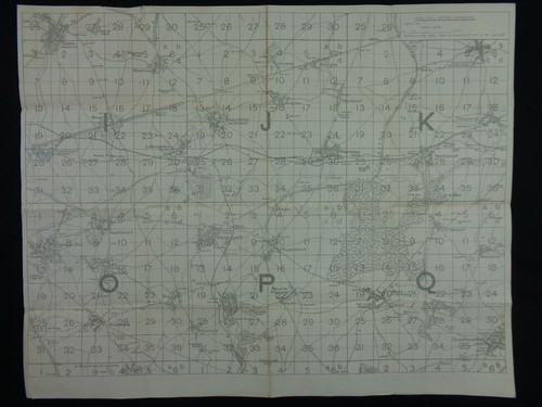 Ww1 british army map - british,