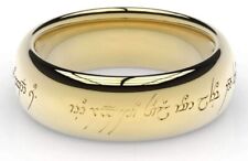 Lord of The Rings, The One Ring 9ct Yellow Gold size 12 1/2 (US) - One of a kind