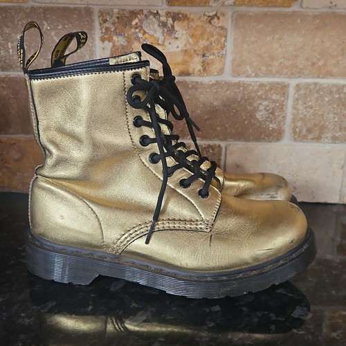 Martens air wair - 1460w, gold