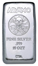 10 oz Silver Bar 999 Standard