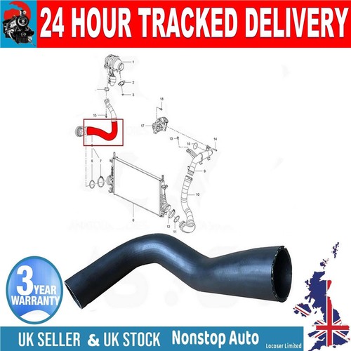 Turbo intercooler hose - turbo, pipe