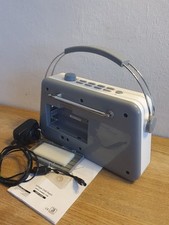 Maxtek Vintage style, DAB & FM Portable Radio Model: 77429, Mains Or Batteries.