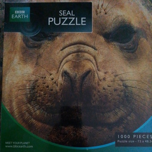 Bbc earth seal jigsaw puzzle - seal,