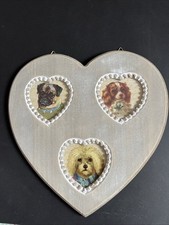 Wooden Heart Shaped Photo