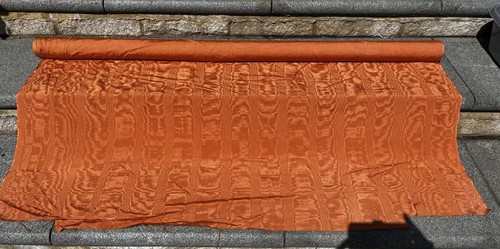 Vintage moire curtain - curtain, /