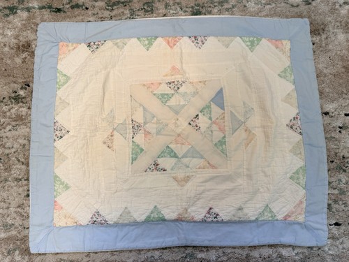 Repurposed antique quilt made - antique,
