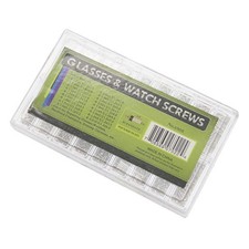 1800Pack 18 Sizes Stainless Steel Watch Glass Screw Assortment Back Case Repair
