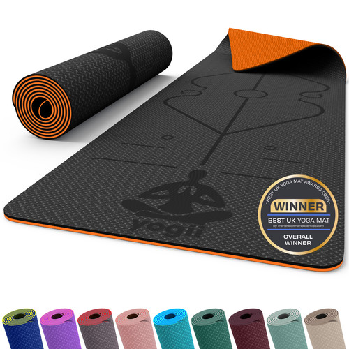 Yoga mat thick - mat, 6mm