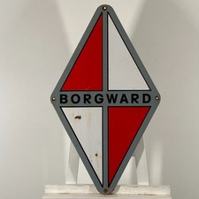 Borgward Enamel Sign -