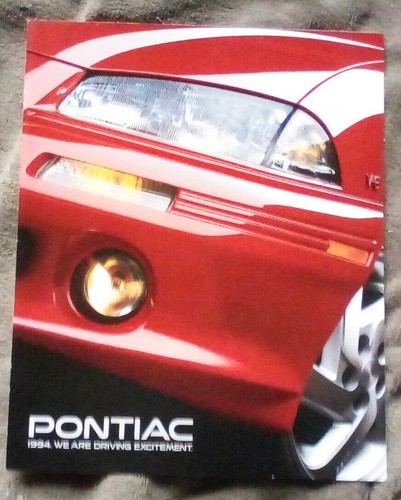 1994 pontiac full line sales - pontiac,
