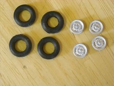 1/43rd scale rally disc wheels