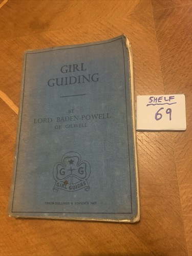 Girl guiding handbook - girl, guiding,