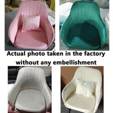 Velvet Dining Chair Plain Seat