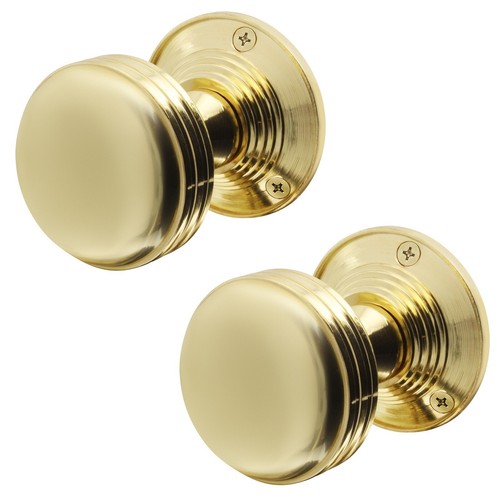 Lined door knobs - lined,