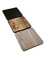 Folding Campervan Table Kit 40cm x 40cm with Folding Brackets, Worktop Extension