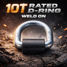 10 Ton Weld On D Ring Tie Down