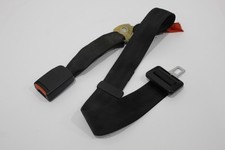 VW Golf 1G Mk2 5 Door Rear Centre Seat Safety Lap Belt Buckle Black 191857713