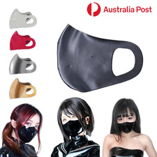 Latex Mask Costume Half Face