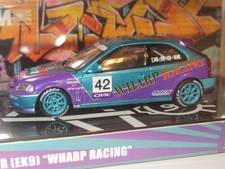 Inno64, HONDA CIVIC TYPE-R EK9 "WHARP RACING" 1:64 scale Model, New Sealed